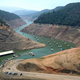 Low water levels at Lime Saddle Marina at Lake Oroville on July 22, 2021 in Paradise, California.